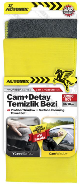 AUTOMIX Cam ve Detay Temizlik Bezi (040.07.044450)