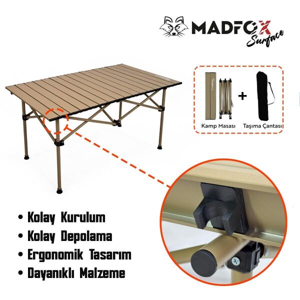 MADFOX Surface Katlanır Kamp Masası (547270)