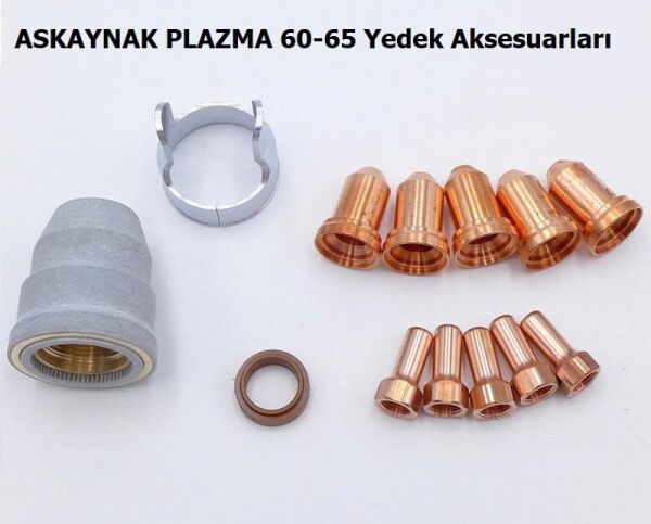 UNIARC TF ASKAYNAK Plazma İçin  Kesme Nozulu 1.3 mm 70-80 Amper Plazma 60-65 İçin