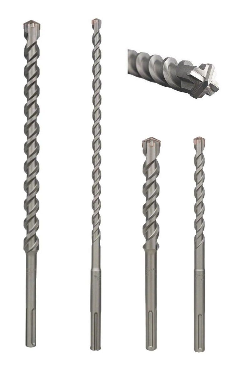 BOSCH SDS Max-4 Kırıcı Deliciler için Beton Matkap Ucu (Ölçü Seçiniz) 16x340 mm