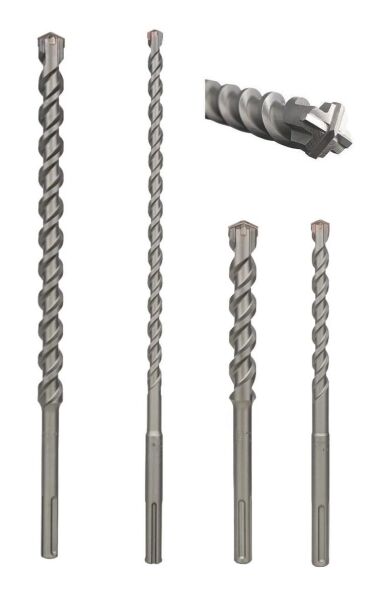 BOSCH SDS Max-4 Kırıcı Deliciler için Beton Matkap Ucu (Ölçü Seçiniz)