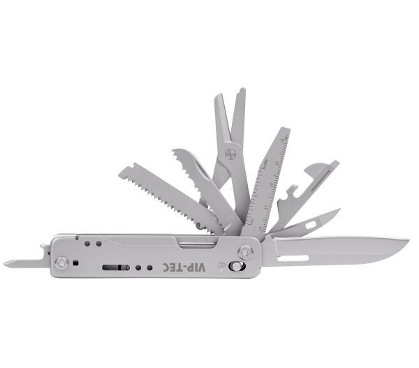 VIPTEC VT875194 13 Parça MultiFonksiyonel Çok Amaçlı Katlanır Cep Tipi Çakı
