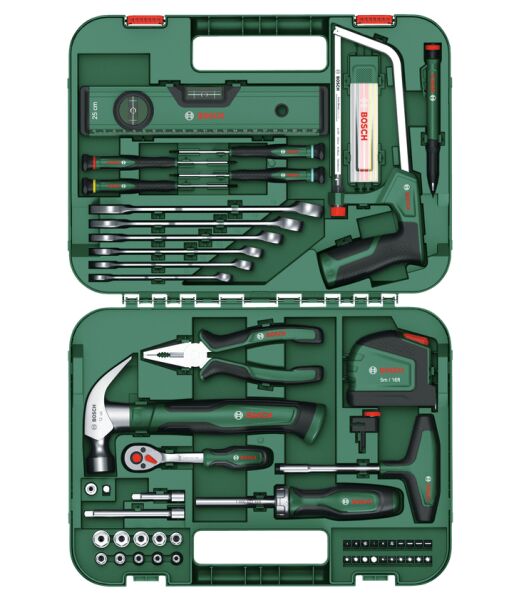 BOSCH ADVANCED 64 Parça Çok Amaçlı Montaj - Anahtar ve Lokma El Aleti Seti