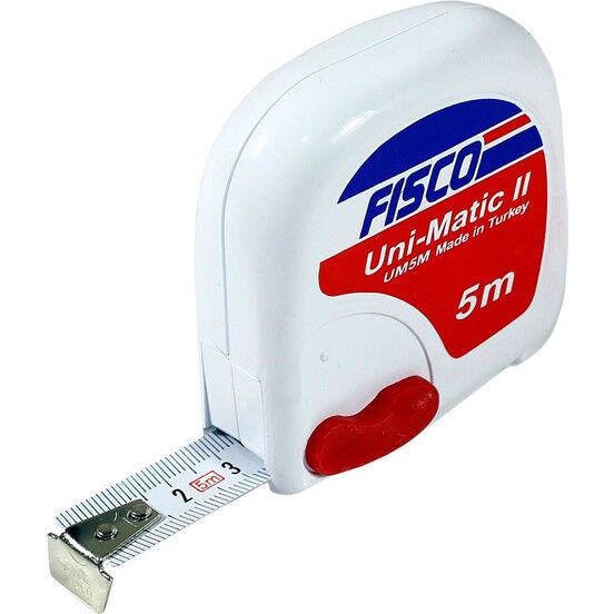 Fisco Unimatic Şerit Metre 5 Metre