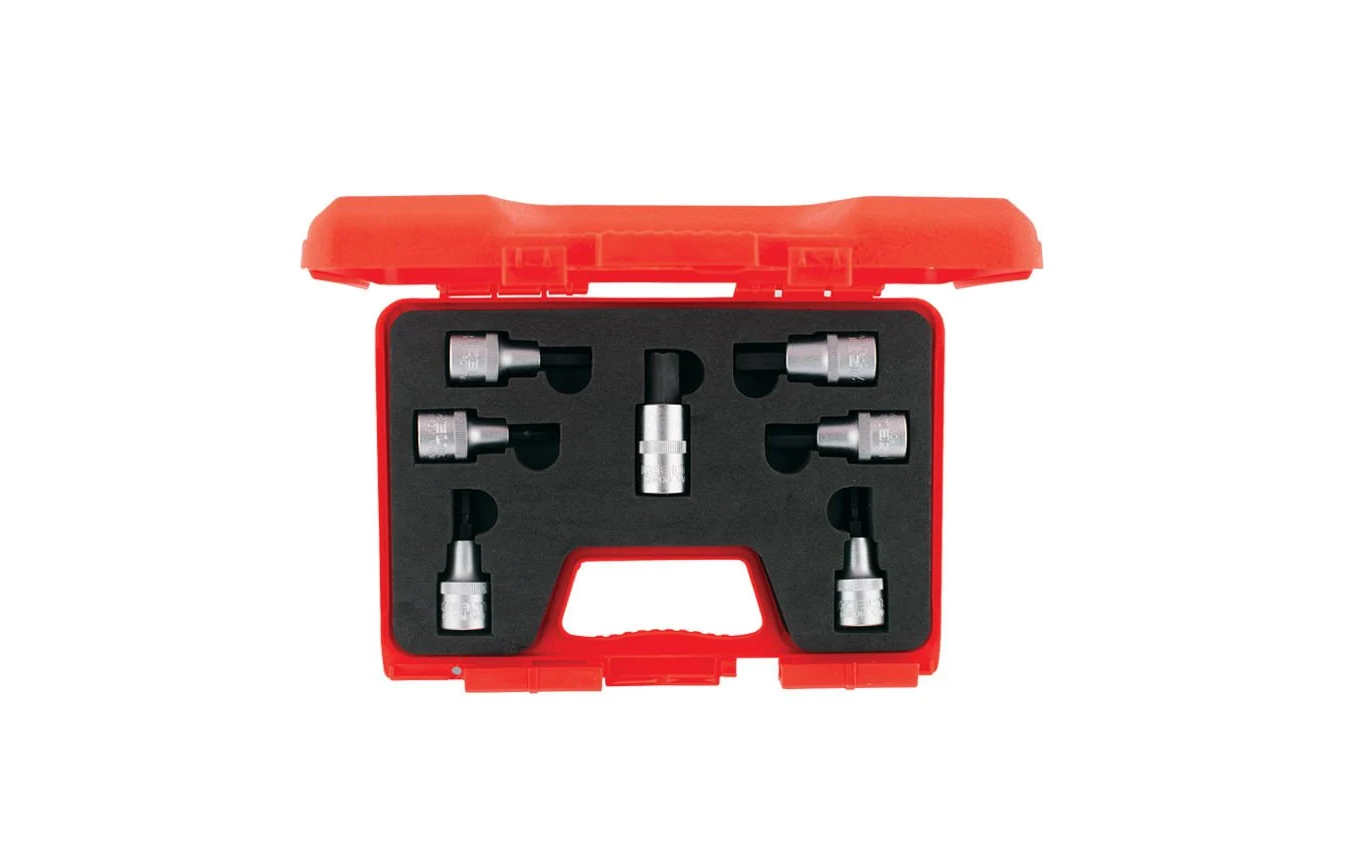 İzeltaş- 1/2'' Lokmalı Allen Uç Takımı (60Mm - 7 Parça)