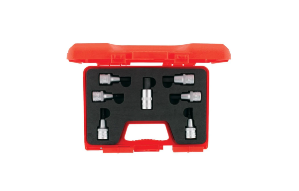 İzeltaş- 1/2'' Lokmalı Allen Uç Takımı (60Mm - 7 Parça)