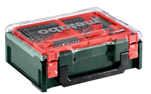 METABO PowerMaxx BS Şarjlı Matkap 12 Volt + 41 Parça Aksesuar Seti  600080710