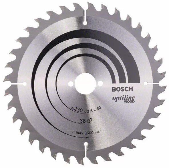 BOSCH Pro Wood 230 mm 36 Diş Ahşap Daire Testere Bıçağı