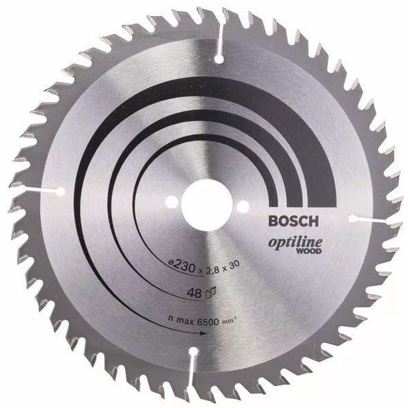BOSCH Pro Wood 230 mm 48 Diş Ahşap Daire Testere Bıçağı