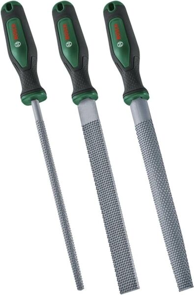 BOSCH Ahşap Törpü Eğe Seti 3 Parça 8'' 200 mm