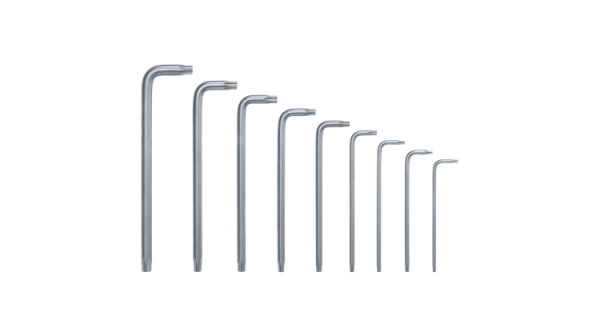 BOSCH Torx Alyan Anahtar Takımı 9 Parça (1600A02Z9C)