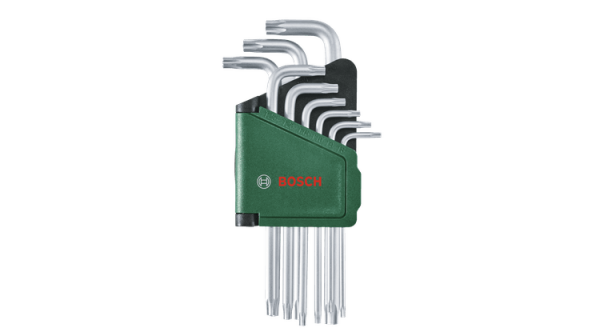 BOSCH Torx Alyan Anahtar Takımı 9 Parça (1600A02Z9C)