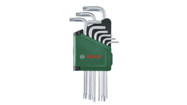 BOSCH Torx Alyan Anahtar Takımı 9 Parça (1600A02Z9C)