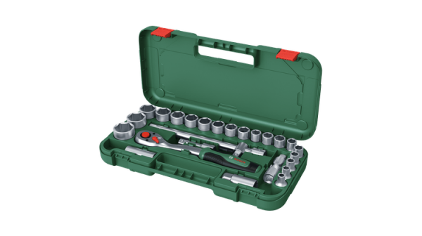 BOSCH 25 Parça 1/2'' Lokma Takımı (1600A02Z9F)