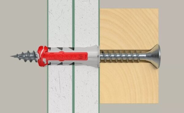 FISCHER Duopower 10x50 mm Plastik Dübel 50'li