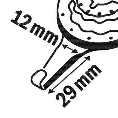 BOSCH PRO ALI 12 SC Macun Temizleme İçin Raspa Bıçağı (2608669124)