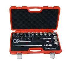 İzeltaş- 1/2'' Altı Köşe Lokma Anahtar Takımı 24 Parça - 1113002024