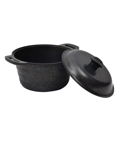 NURGAZ Granit Döküm Kamp Tenceresi 24 cm