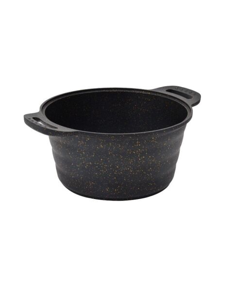 NURGAZ Granit Döküm Kamp Tenceresi 24 cm