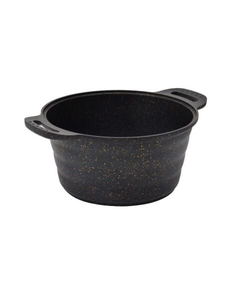 NURGAZ Granit Döküm Kamp Tenceresi 24 cm