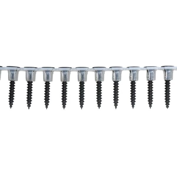 Rox 0342 Plastiğe Dizili Ahşap Şerit Vidası 3.5x25 mm Sivri Uçlu (1000 Adet)