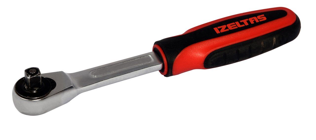 İzeltaş- 1/4'' Cırcır Kolu Plastik Saplı 140Mm