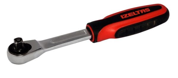 İzeltaş- 1/4'' Cırcır Kolu Plastik Saplı 140Mm