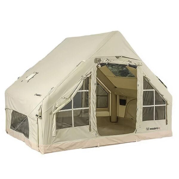 MADFOX Bigless Glamping Cotton Şişme Çadır (Baca Çıkışlı)
