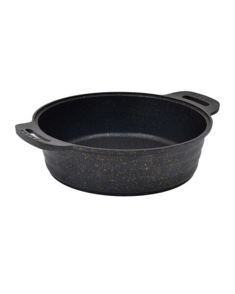 NURGAZ Granit Döküm Kamp Tenceresi 28 cm
