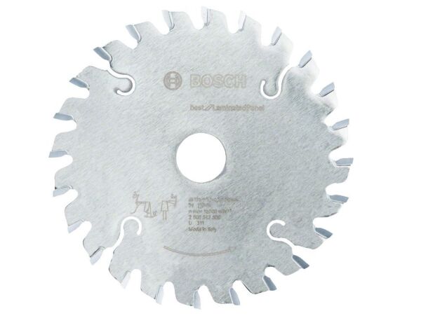 BOSCH Best for Laminated 125x20 mm 24 Diş Elmas Çizici Testere (2608642609)