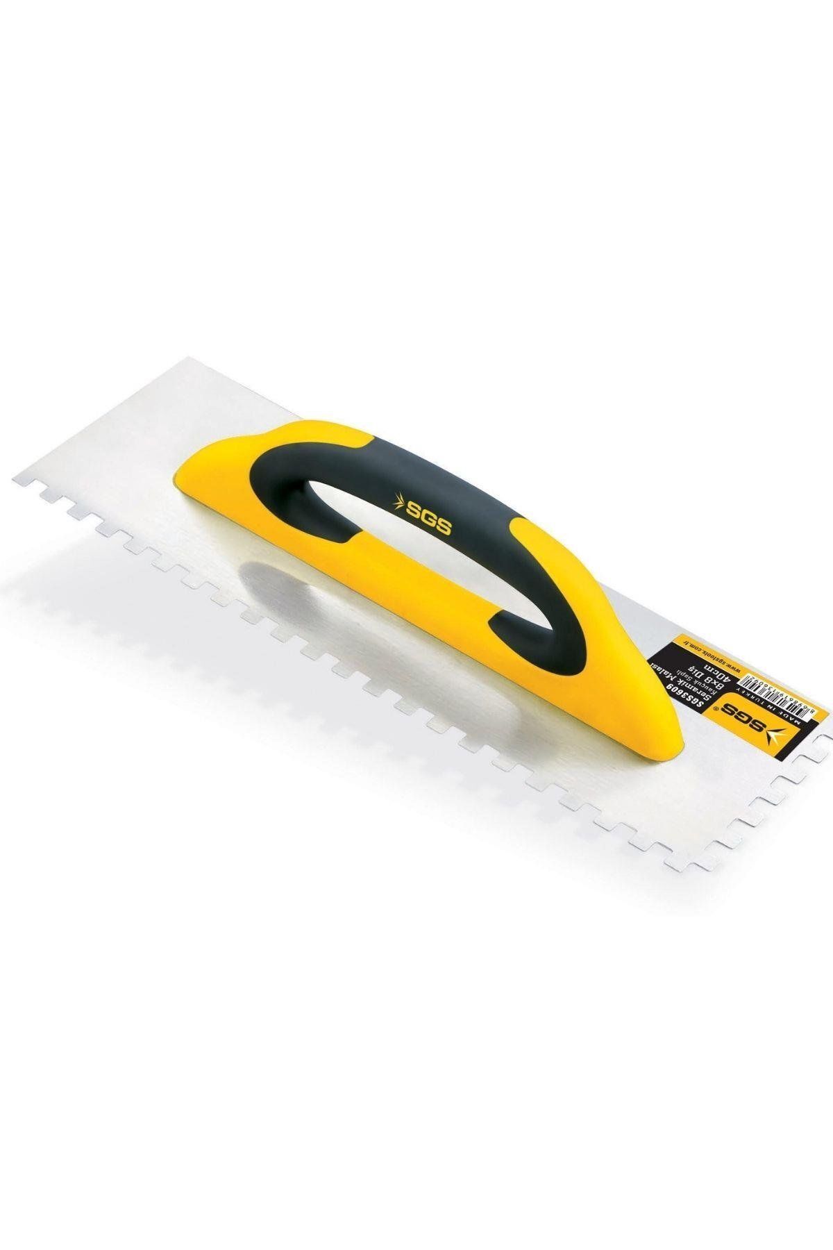 SGS Alçı Malası 40cm Kauçuk Sap