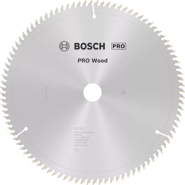 BOSCH 305x30x2,5 mm 96 Diş PRO Wood Ahşap Elmas Daire Testere Bıçağı(2608640442)