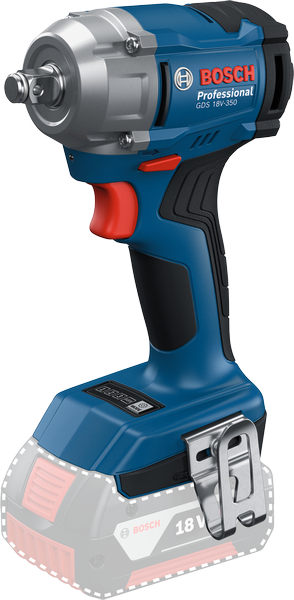 BOSCH GDS 18 V-350 Şarjlı Somun Sıkma 18 Volt 4.0 Amper Çift Akülü