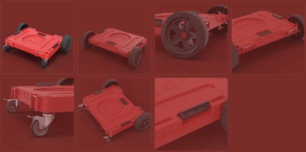 QBRICK System One 3'lü WorkShop Tekerli Takım Çantası Seti