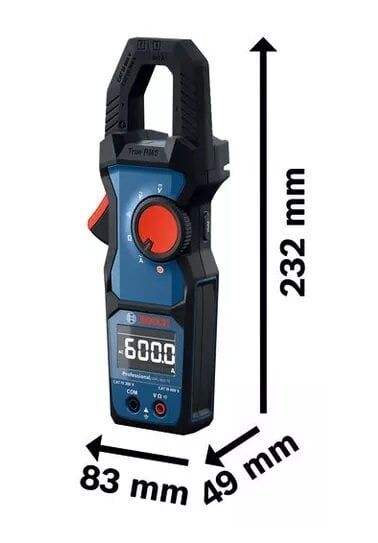 BOSCH GMC 600-15 Dijital Pensampermetre ve Multimetre Elektrik Ölçüm Aleti
