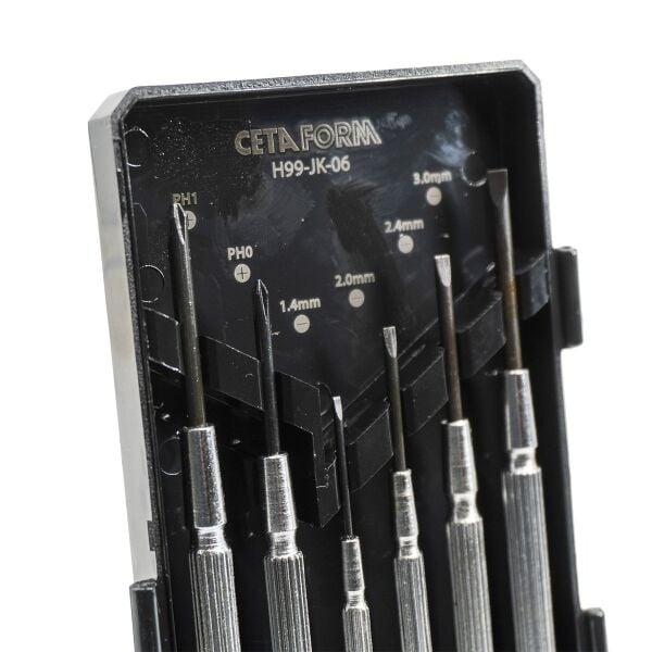 CETA-FORM H99-JK-06 Saatçi Tornavida Takımı 6 Parça