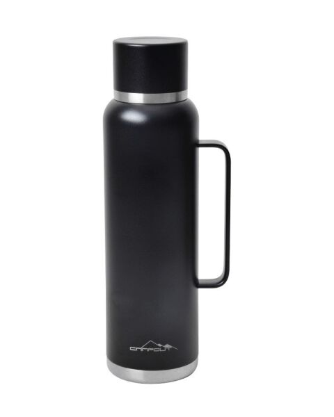 NURGAZ Campout Çift Katmanlı Termos Siyah 1500 ml (NG 164)