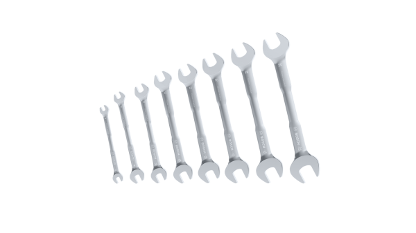 BOSCH İki Ağız Anahtar Takımı 8 Parça (1600A03HM8)