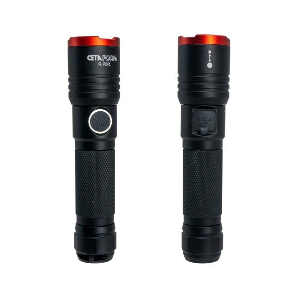 CETA R.P5R Şarjlı El Feneri 450 Lümen (Focus Özellikli)