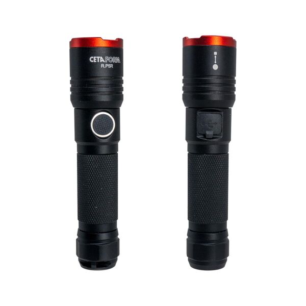 CETA R.P5R Şarjlı El Feneri 450 Lümen (Focus Özellikli)
