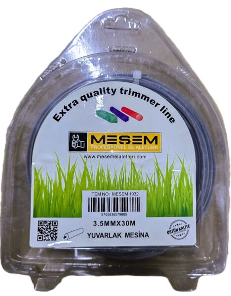 Meşem 1932- Tırpan Misinası İpi Yuvarlak 3.5 mmX30 Metre