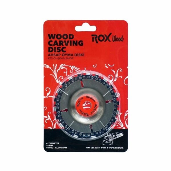 Rox Wood Ahşap Oyma Disk 115 Mm