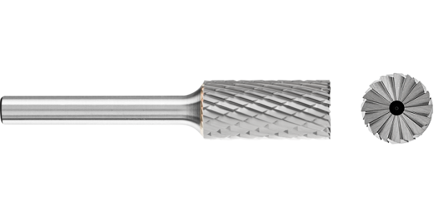 NEXON B12 Silindir Kesici Baş Elmas - Karbür Kalıpçı Parmak Freze Ucu