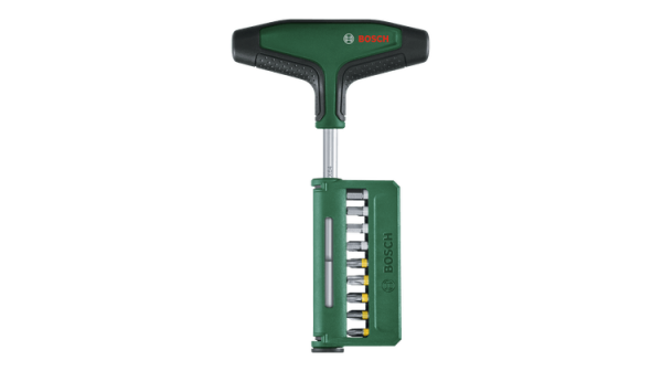 BOSCH T Saplı Manyetik Tornavida 19 Parça (1600A039J3)