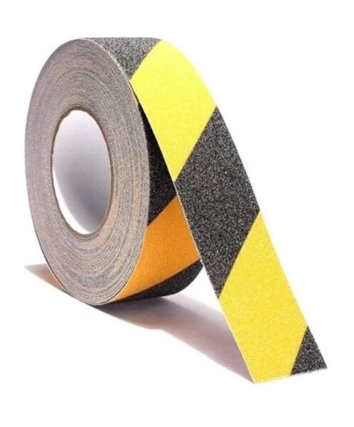 STARLİNE Kaydırmaz Bant Sarı-Siyah 50 mm x 15 Metre