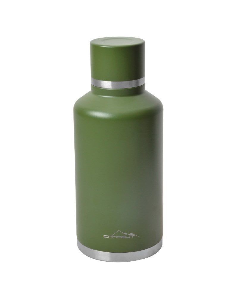 NURGAZ Campout Çift Katmanlı Termos Yeşil 2000 ml (NG 165)