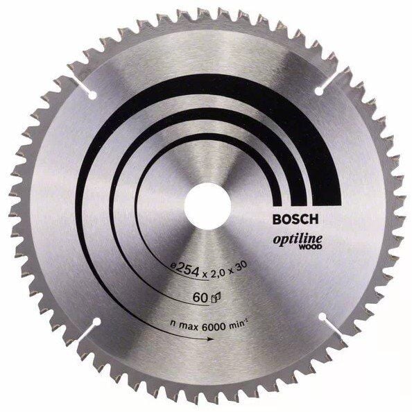BOSCH Pro Wood 254 mm 60 Diş Ahşap Daire Testere Bıçağı