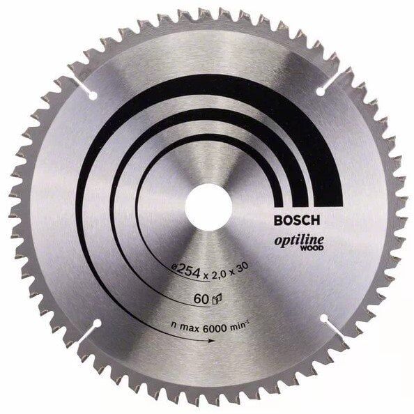 BOSCH Pro Wood 254 mm 60 Diş Ahşap Daire Testere Bıçağı
