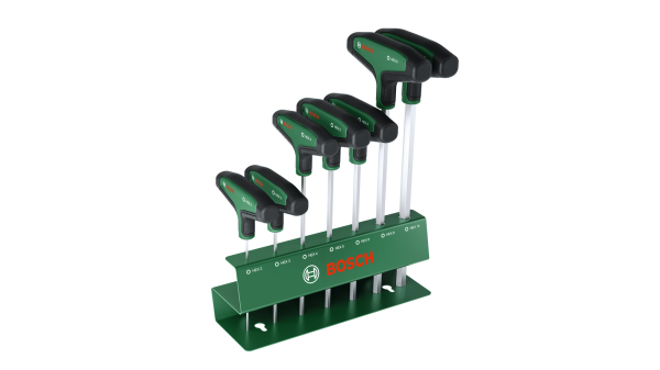 BOSCH T Saplı Alyan Anahtar Takımı 7 Parça (1600A039J1)