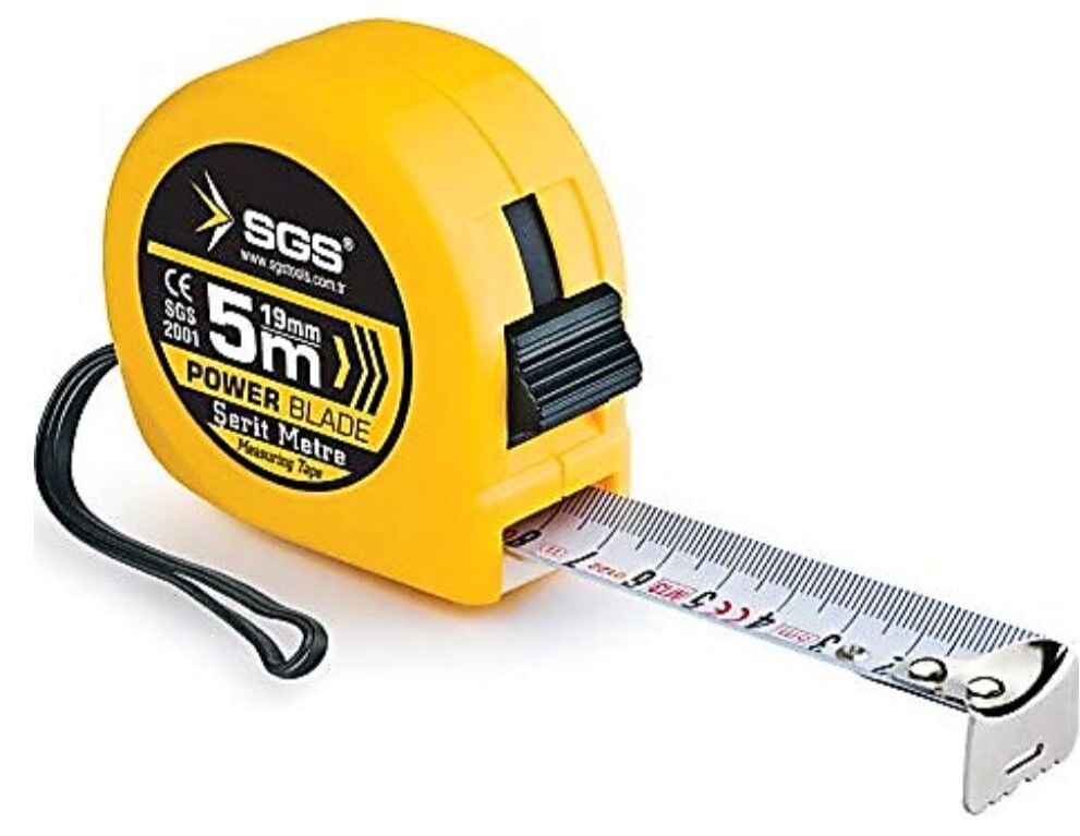 SGS 2001 Şerit Metre 5x19mm